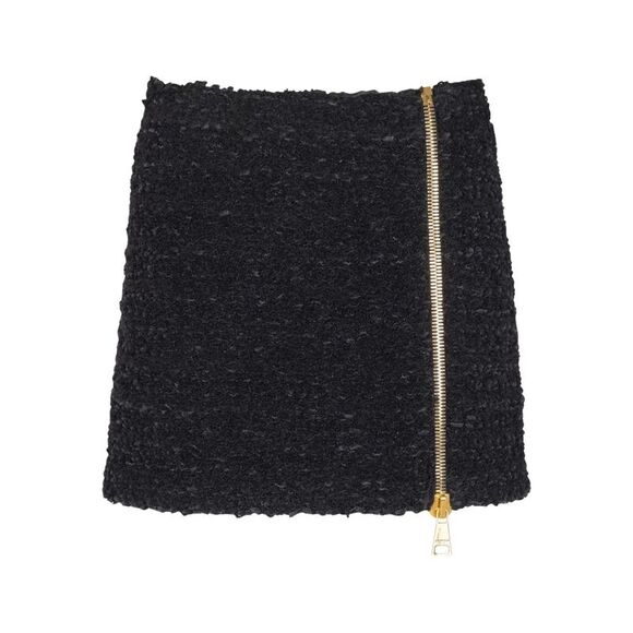 Balmain Women Tweed Mini Skirt